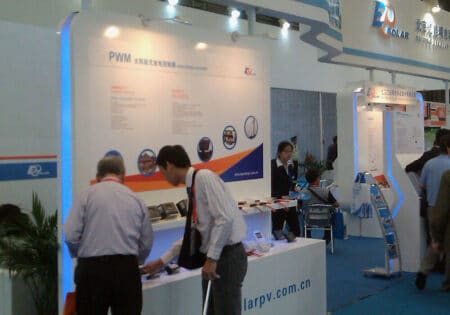 شرکت در نمایشگاه انرژیهای نو شانگهای