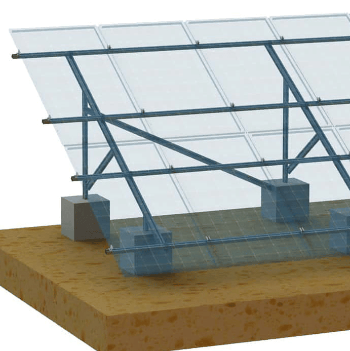 سازه نصب پنل خورشیدی